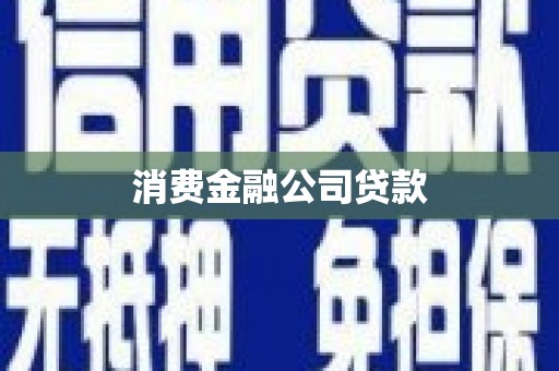 泾县消费金融公司贷款