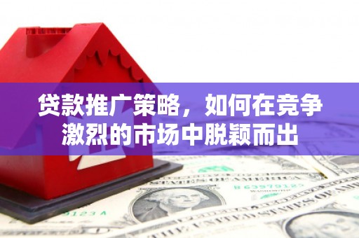 泾县贷款推广策略，如何在竞争激烈的市场中脱颖而出