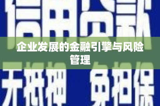 泾县企业发展的金融引擎与风险管理