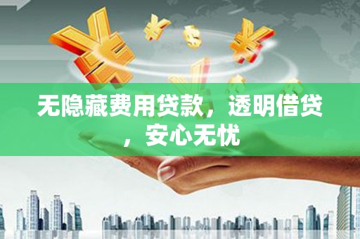 泾县无隐藏费用贷款，透明借贷，安心无忧