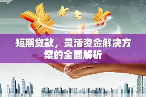 泾县短期贷款，灵活资金解决方案的全面解析