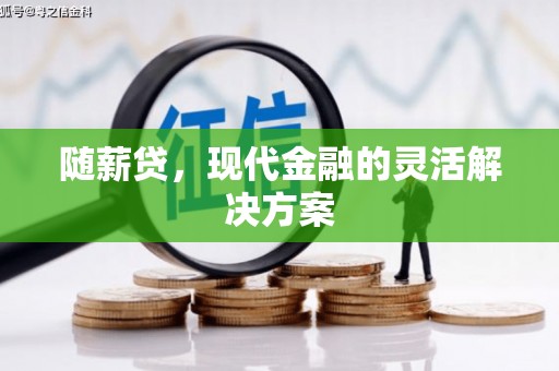 泾县随薪贷，现代金融的灵活解决方案
