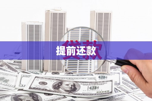 泾县提前还款