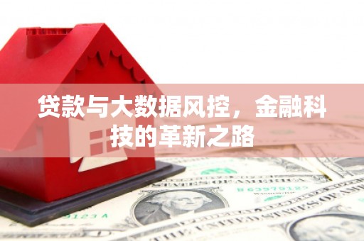 泾县贷款与大数据风控，金融科技的革新之路