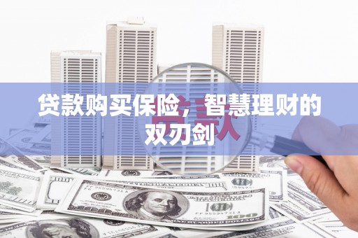 泾县贷款购买保险，智慧理财的双刃剑