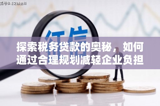 泾县探索税务贷款的奥秘，如何通过合理规划减轻企业负担