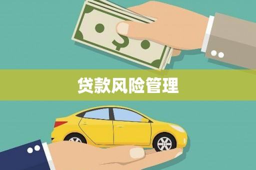 泾县贷款风险管理