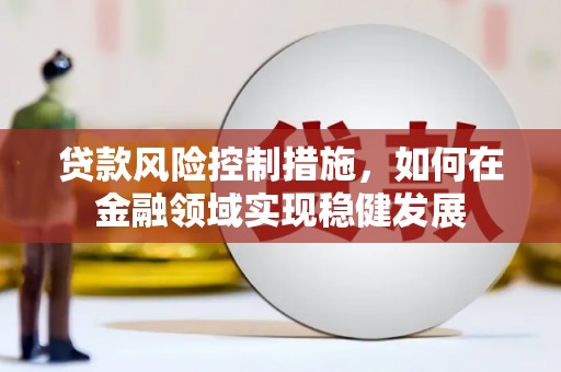 泾县贷款风险控制措施，如何在金融领域实现稳健发展