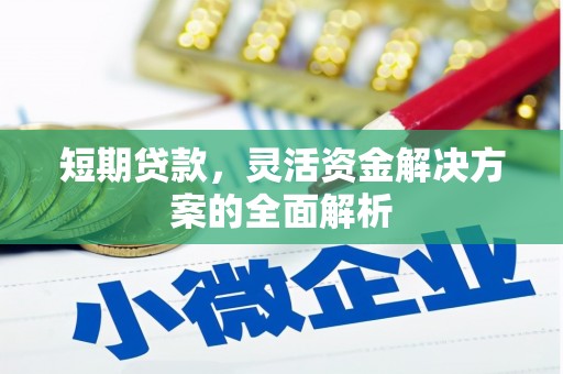 泾县短期贷款，灵活资金解决方案的全面解析