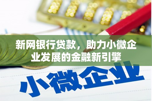 泾县新网银行贷款，助力小微企业发展的金融新引擎