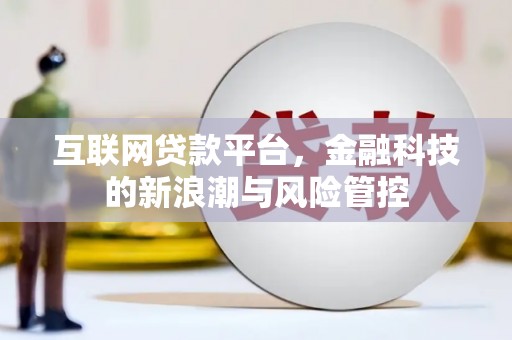 泾县互联网贷款平台，金融科技的新浪潮与风险管控