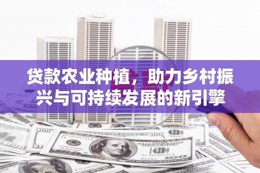 泾县贷款农业种植，助力乡村振兴与可持续发展的新引擎