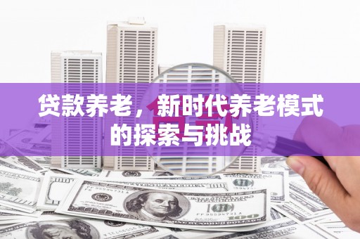 泾县贷款养老，新时代养老模式的探索与挑战