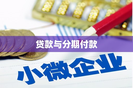 泾县贷款与分期付款