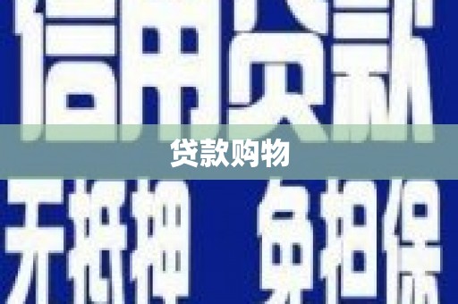 泾县贷款购物