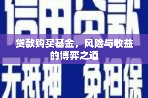 泾县贷款购买基金，风险与收益的博弈之道