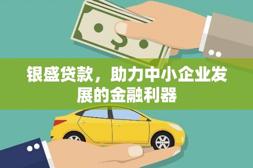 泾县银盛贷款，助力中小企业发展的金融利器