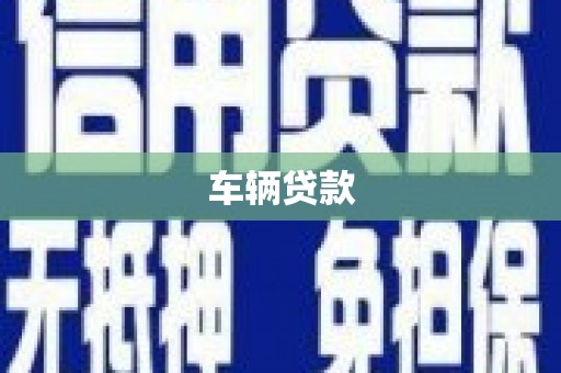 泾县车辆贷款