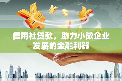 泾县信用社贷款，助力小微企业发展的金融利器