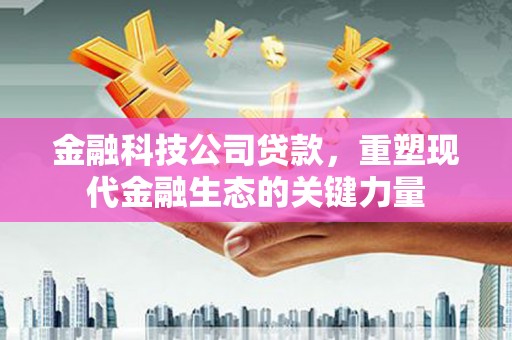 泾县金融科技公司贷款，重塑现代金融生态的关键力量