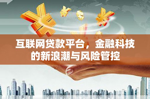泾县互联网贷款平台，金融科技的新浪潮与风险管控