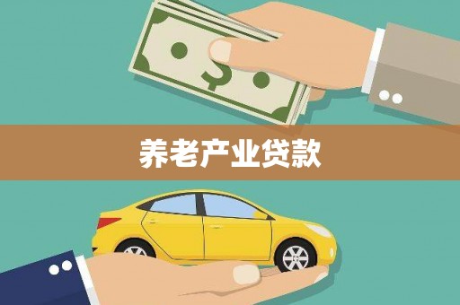 泾县养老产业贷款