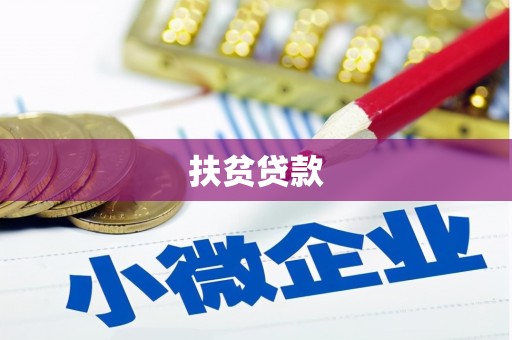 泾县扶贫贷款