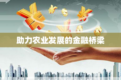 泾县助力农业发展的金融桥梁