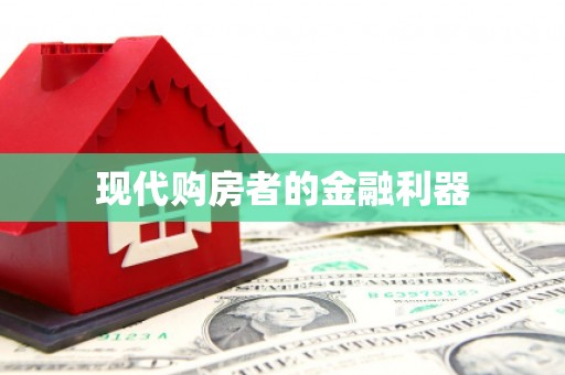 泾县现代购房者的金融利器