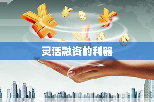 泾县灵活融资的利器