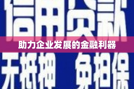 泾县助力企业发展的金融利器